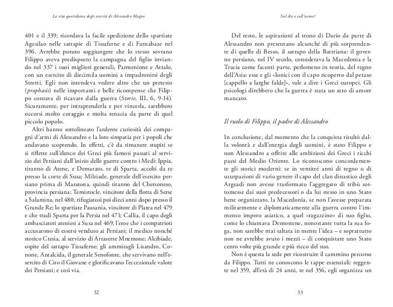 LA VITA QUOTIDIANA DEGLI ESERCITI DI ALESSANDRO MAGNO 