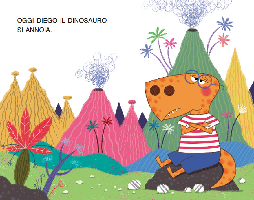 UNA GITA AVVENTUROSA PER DIEGO IL DINOSAURO