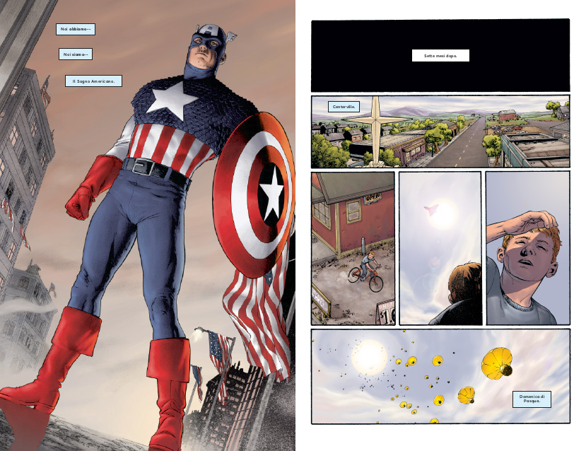 IO SONO CAPITAN AMERICA • SENTINELLA DEL NUOVO MILLENNIO 