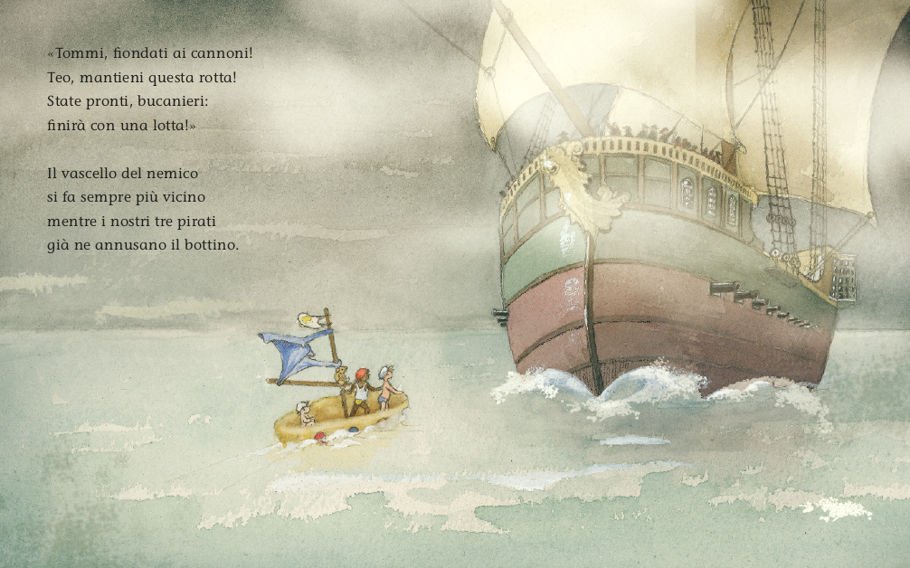 TRE PICCOLI PIRATI TRE PICCOLI PIRATI