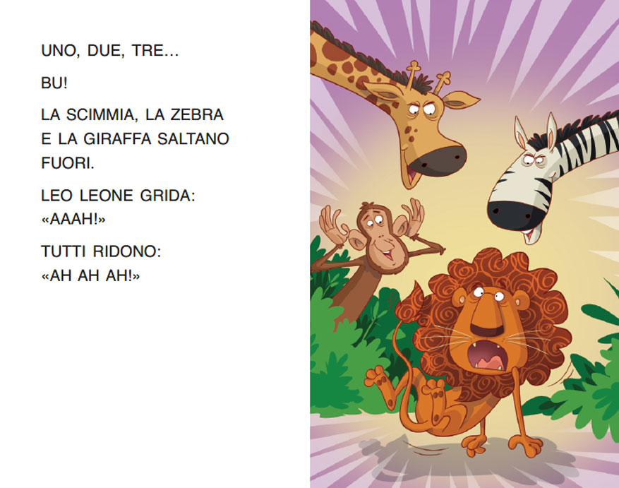 LEO LEONE FA IL BURLONE