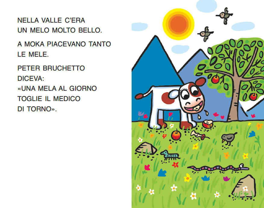 MUCCA MOKA E LE MELE