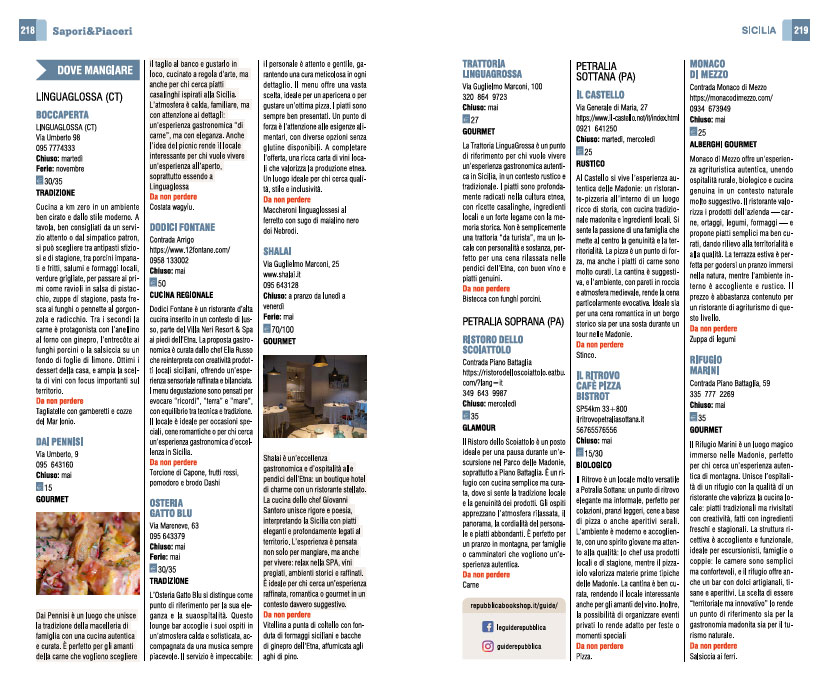 I PARADISI DELLO SCI: ITALIA CENTRALE, SUD E ISOLE