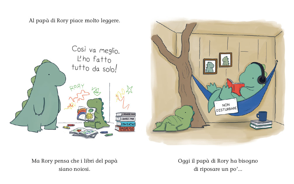 RORY IL DINOSAURO E IL SUO PAPÀ RORY IL DINOSAURO E IL SUO PAPÀ