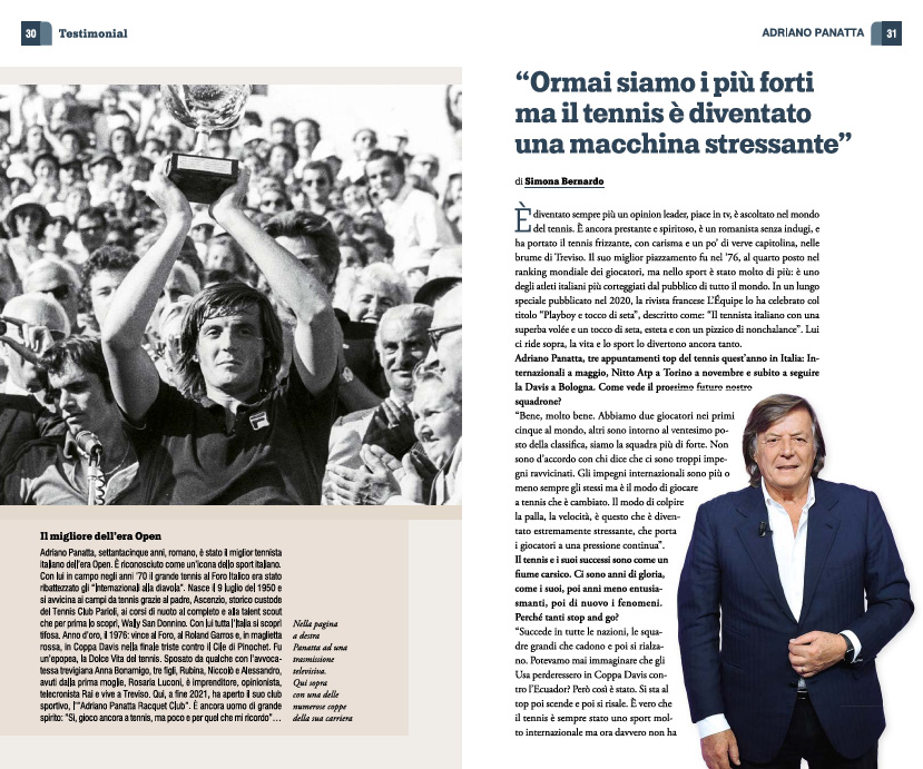 L'ITALIA DEL TENNIS