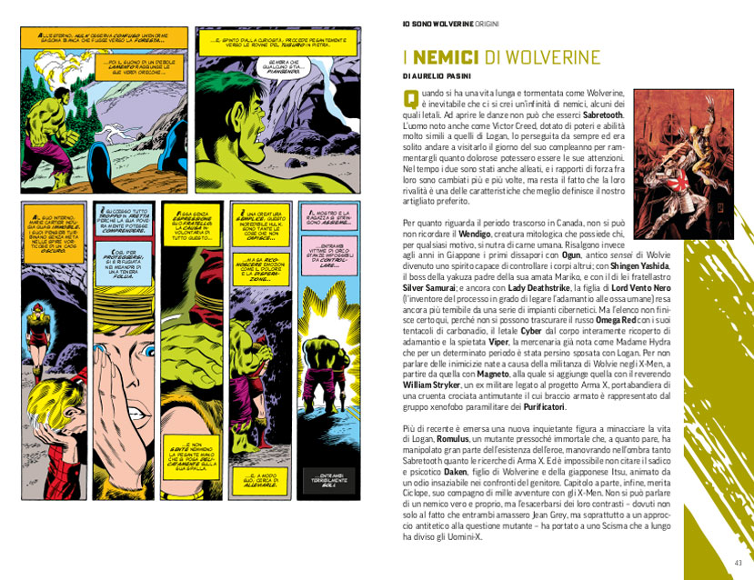 IO SONO WOLVERINE • ORIGINI IO SONO WOLVERINE • ORIGINI