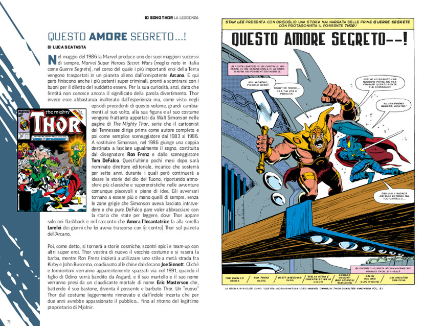IO SONO THOR • LA LEGGENDA IO SONO THOR • LA LEGGENDA
