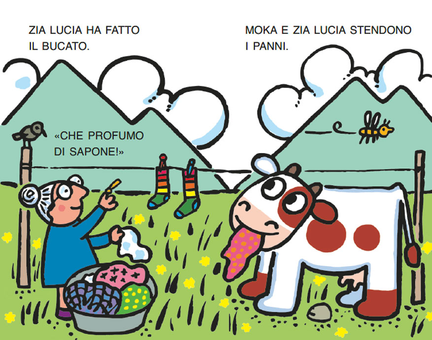 MUCCA MOKA E IL BUCATO VOLANTE