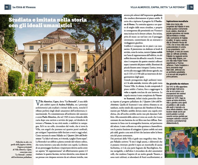 VICENZA E LE VILLE DEL PALLADIO NEL VENETO VICENZA E LE VILLE DEL PALLADIO NEL VENETO
