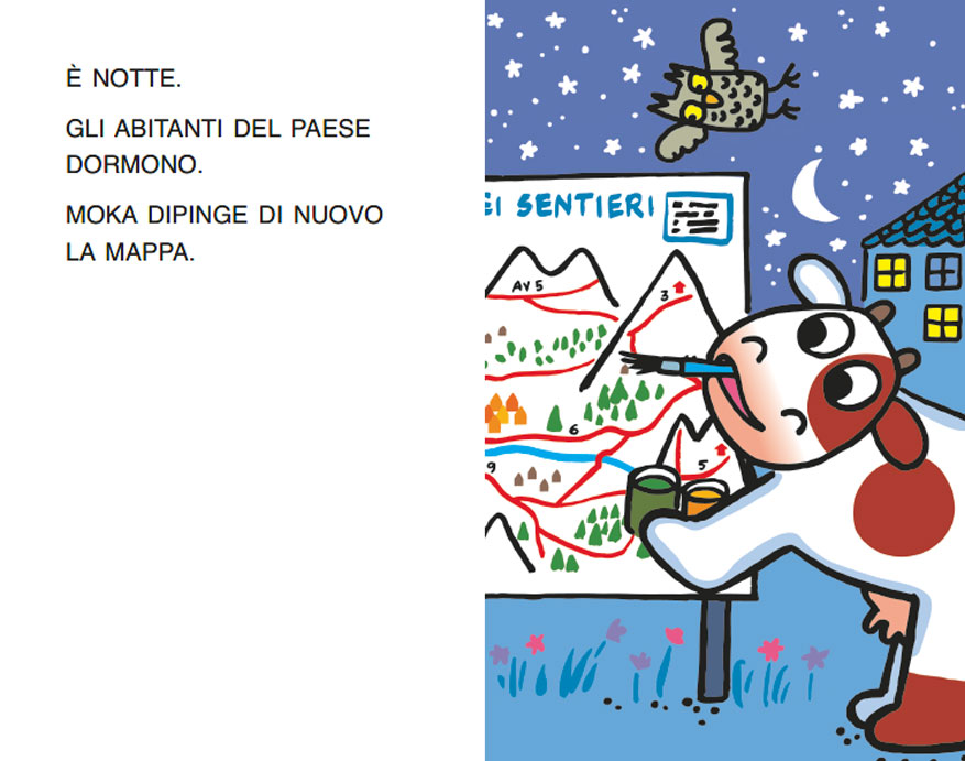 MUCCA MOKA E I SENTIERI DI MONTAGNA