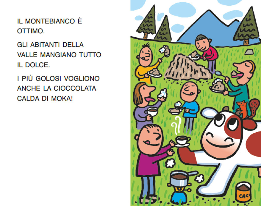 MUCCA MOKA E IL DOLCE DI CASTAGNE