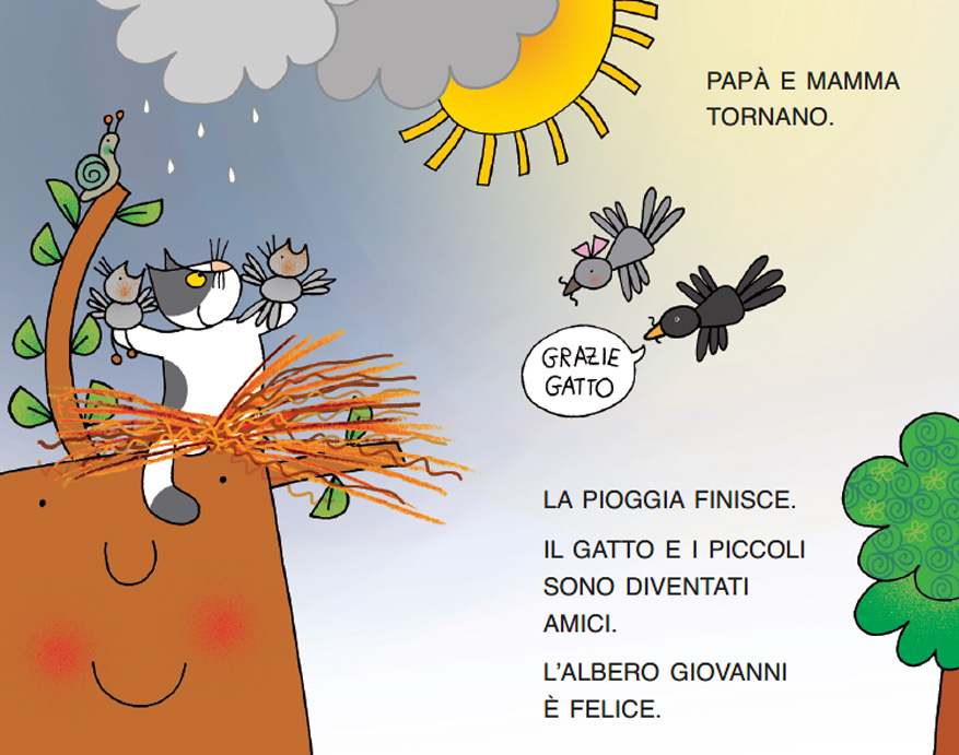 L'ALBERO VANITOSO E IL NIDO