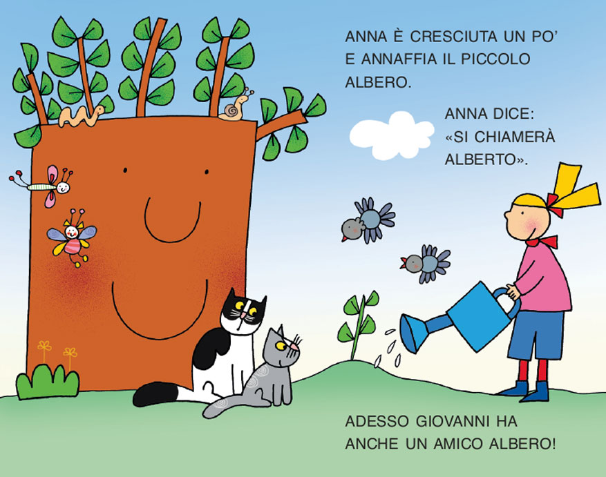 L'ALBERO GIOVANNI E IL NUOVO AMICO