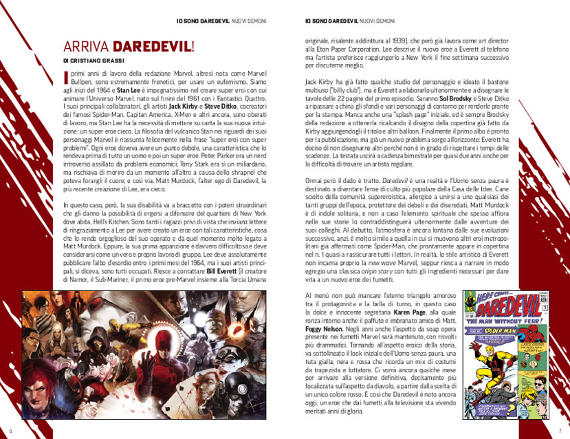 IO SONO DAREDEVIL •  NUOVI DEMONI