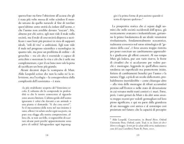 J. MUIR: LE MONTAGNE MI CHIAMANO. MEDITAZIONI SULLA NATURA SELVAGGIA