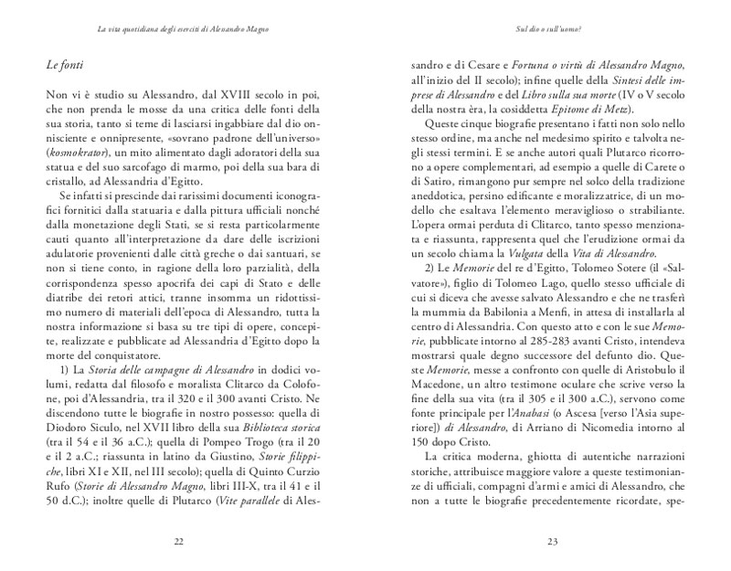 LA VITA QUOTIDIANA DEGLI ESERCITI DI ALESSANDRO MAGNO 