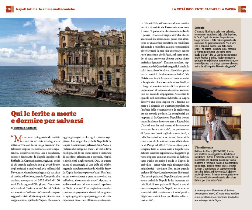 NAPOLI REGNO DELLA LETTERATURA