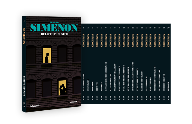 I CAPOLAVORI DI GEORGES SIMENON. Collana composta da 20 volumi