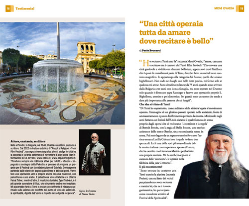 TERNI E LA CASCATA DELLE MARMORE TERNI E LA CASCATA DELLE MARMORE