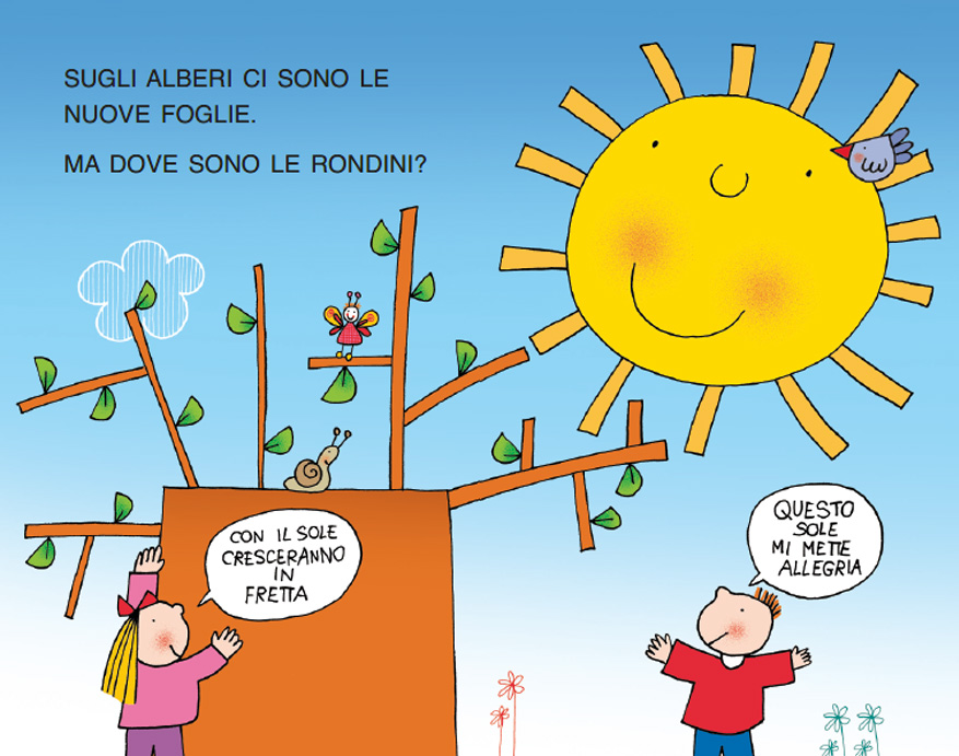 LA NUVOLA OLGA E LE RONDINI 
